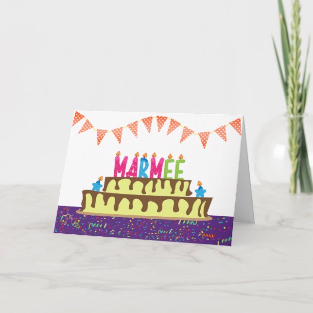 Birthday Card for Marmee (Front)