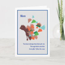 Birthday Card for Mom from Daughter