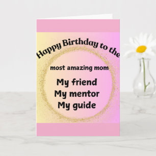Birthday Card for Mum