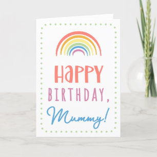 Birthday Card for Mummy