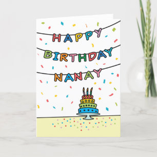 Birthday Card for Nanay