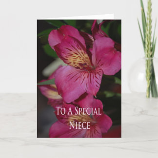 Birthday Card For Niece