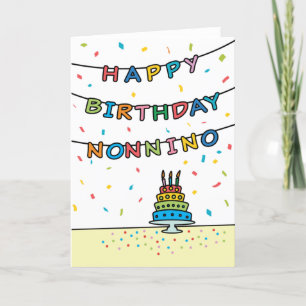 Birthday Card for Nonnino