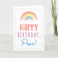 Birthday Card for Papa