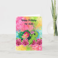 Birthday Card for Pet Turtle