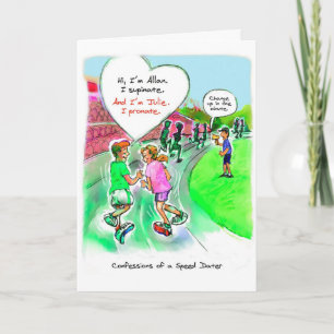 Birthday Card for Runner - Speed Dating