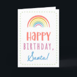 Birthday Card for Savta<br><div class="desc">You call your grandmother Savta, not Grandma. (Savta means grandmother in Hebrew.) Imagine how excited Savta will be to receive a birthday card addressed especially to her! Your savta also will love this card's cute, watercolor-inspired boho rainbow design that says "Happy birthday Savta!" Make this card customisable! Click "Edit Design",...</div>
