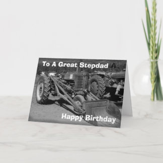 Birthday Card For Stepdad