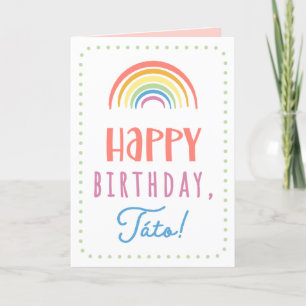 Birthday Card for Táto