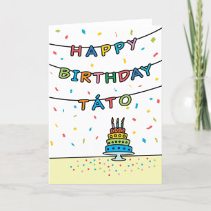 Birthday Card for Táto
