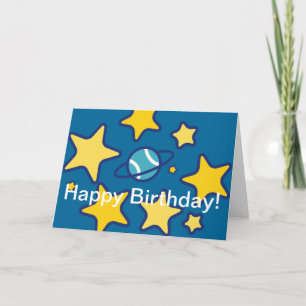 Birthday card for tennis players