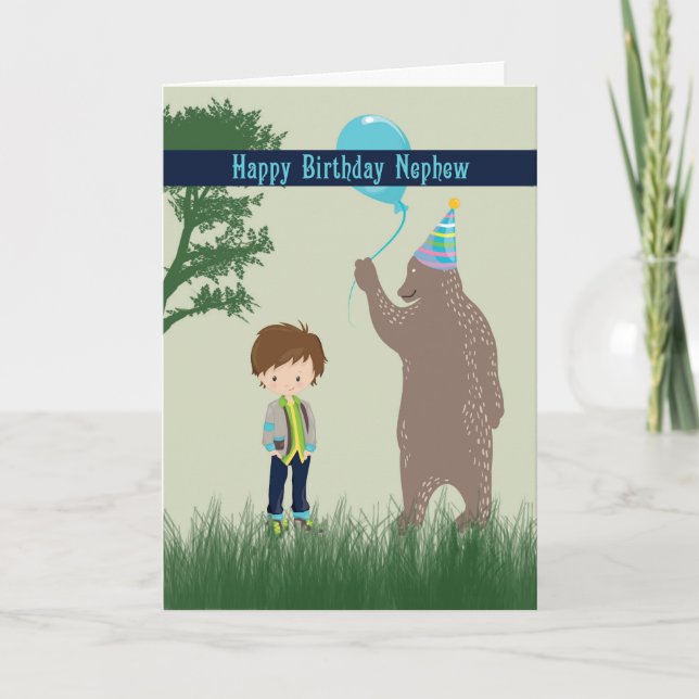Birthday Card for Your Nephew (Front)
