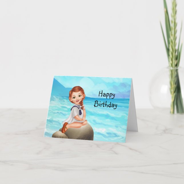 Birthday Card from a Child  (Front)