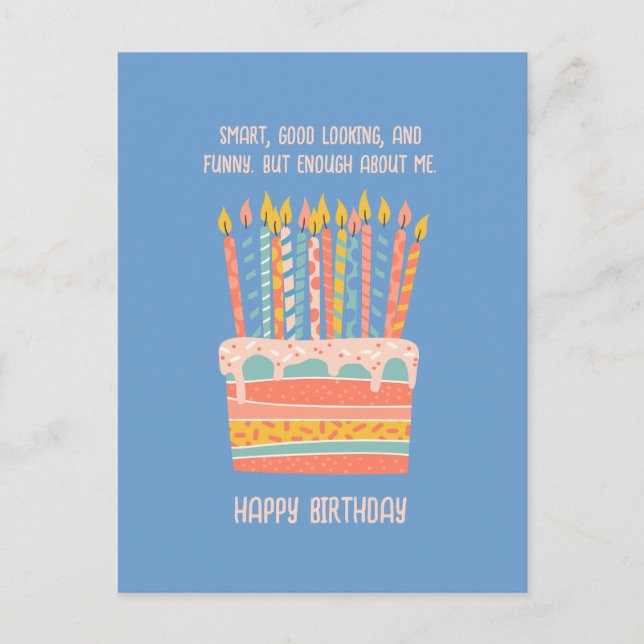 Birthday Card Funny birthday card For Grandpa, Dad (Front)