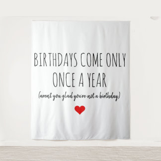 BIRTHDAY CARD FUNNY NAUGHTY TAPESTRY