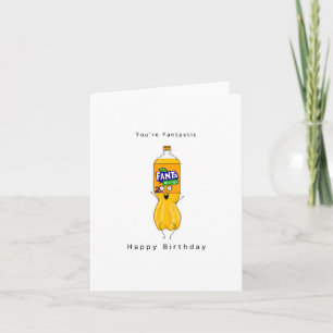 Birthday card, Happy Birthday, fantastic, birthday Thank You Card