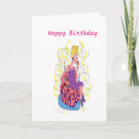 Birthday Card :Happy Birthday Gal !