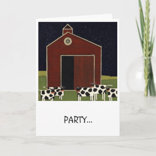 birthday card humourous silly cows