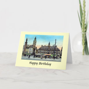 Birthday Card - Lille, France