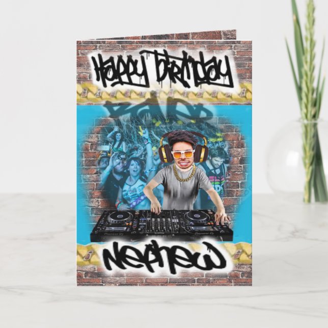 Birthday card Nephew (Front)