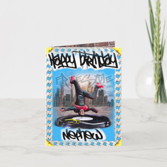 Birthday card Nephew (Front)