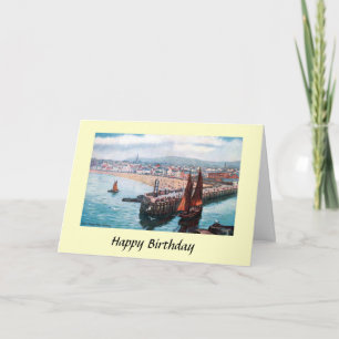 Birthday Card - Peel, Isle of Man