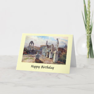 Birthday Card - Rome, Italy