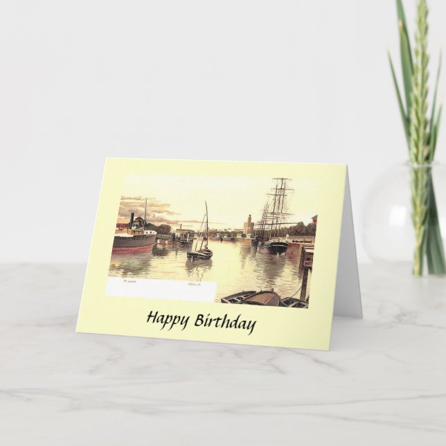 Birthday Card - Seville. Spain (Front)
