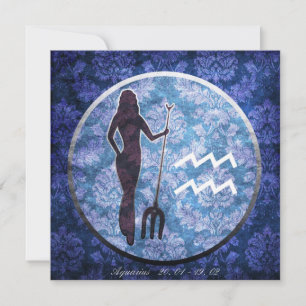 Birthday card: sign Wassermann