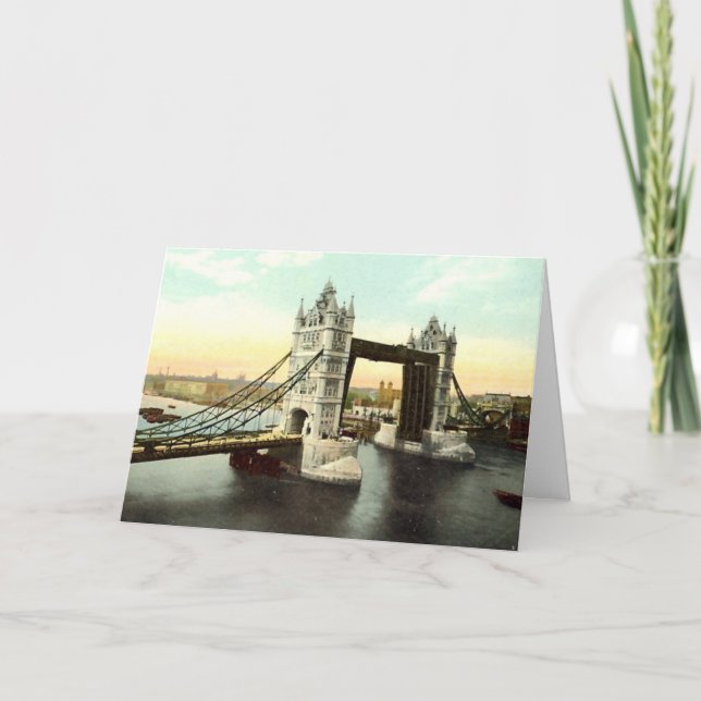 Birthday Card, Tower Bridge, London Card (Front)