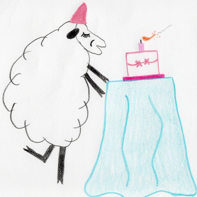 Birthday Card - Wishing Ewe a Happy Birthday (Creator Uploaded)