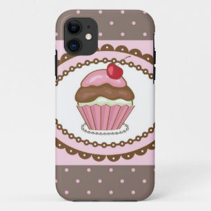 Birthday card with cupcake iPhone 11 case