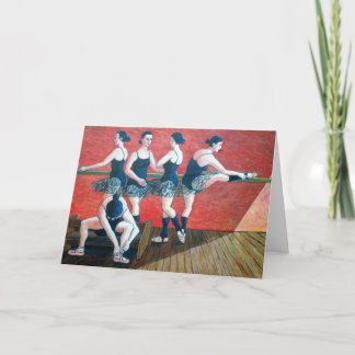 Birthday Card with dancers