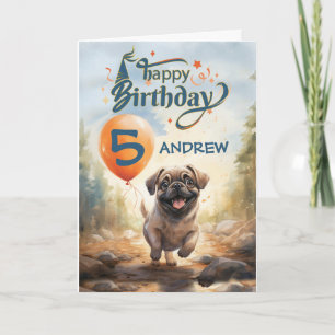 Birthday Cards for 5 Year Old Boy or Girl