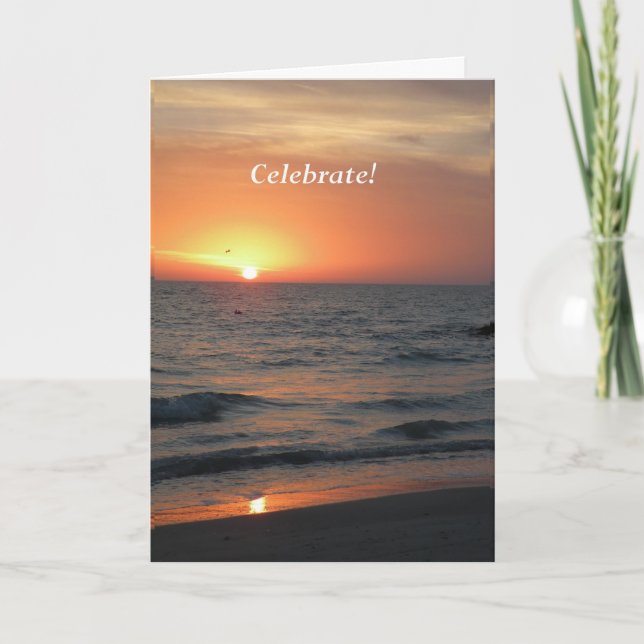 Birthday Celebrate Card (Front)