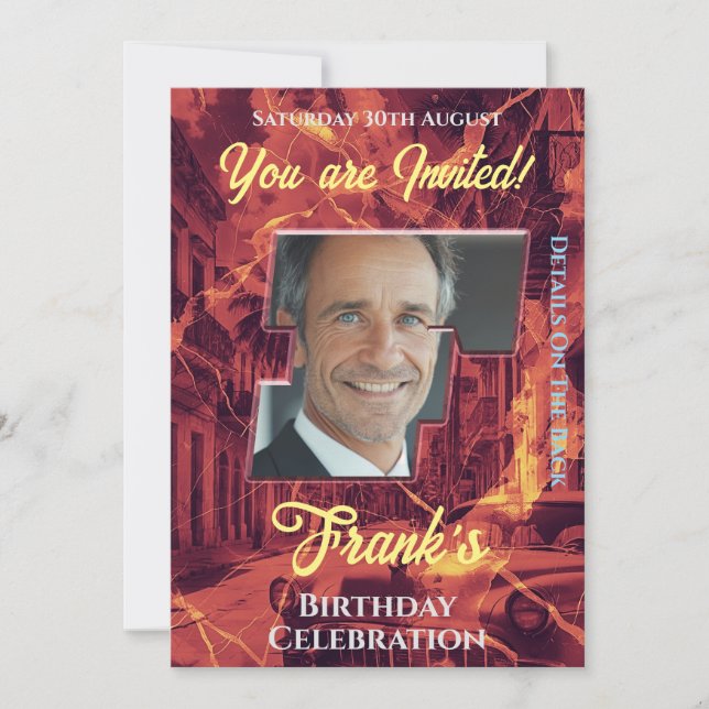 Birthday Celebration Invitation (Front)