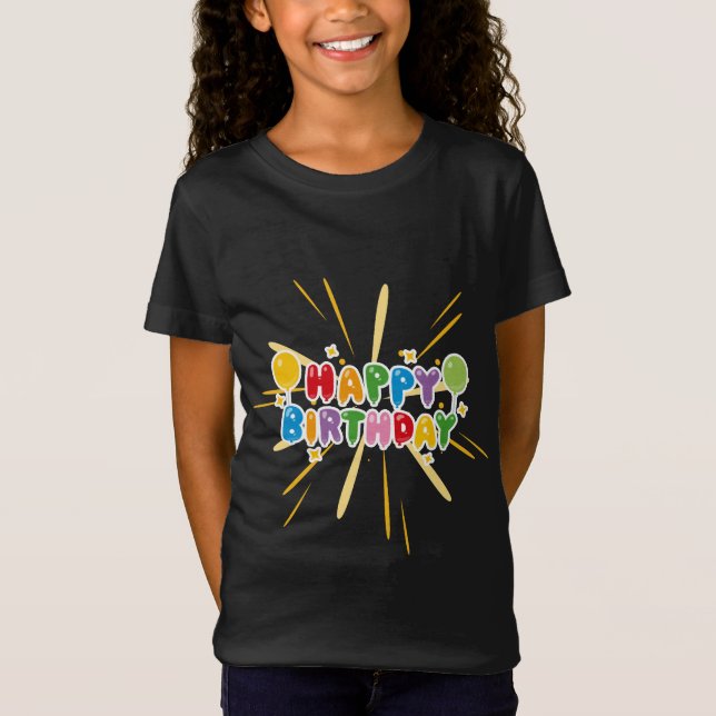 Birthday Celebration T-Shirt (Front)