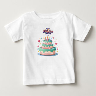 Birthday Celebration Time Let’s Party Baby T-Shirt