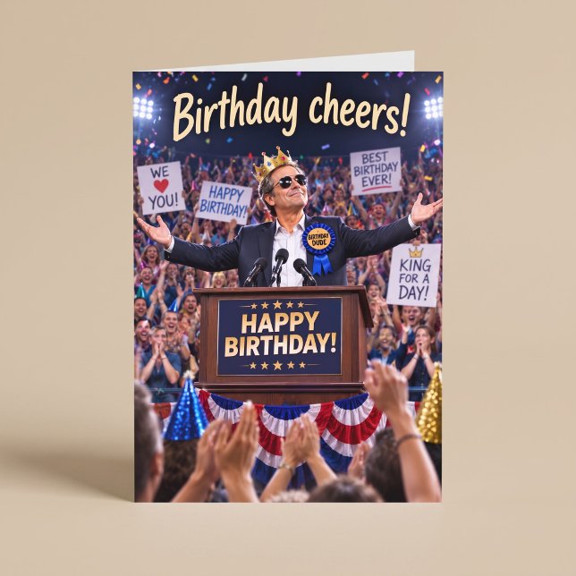 Birthday Cheers Funny Birthday Card (Creator Uploaded)