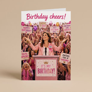Birthday Cheers Funny Birthday Card