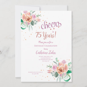 Birthday Cheers Invitation