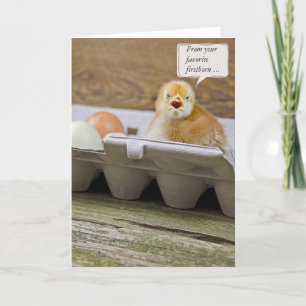 Birthday Chick for Mum Card