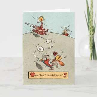 Birthday coming up fast! card