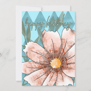 Birthday Cosmo Holiday Card