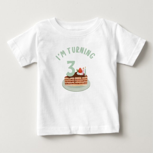 Birthday Costum Baby T-Shirt (Front)
