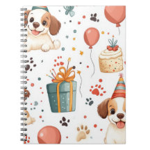 Birthday Cottage Notebook – Whimsical Celebration 