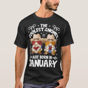 Birthday Cowboy Gnomes For Cowgirls Who Are Born I T-Shirt
