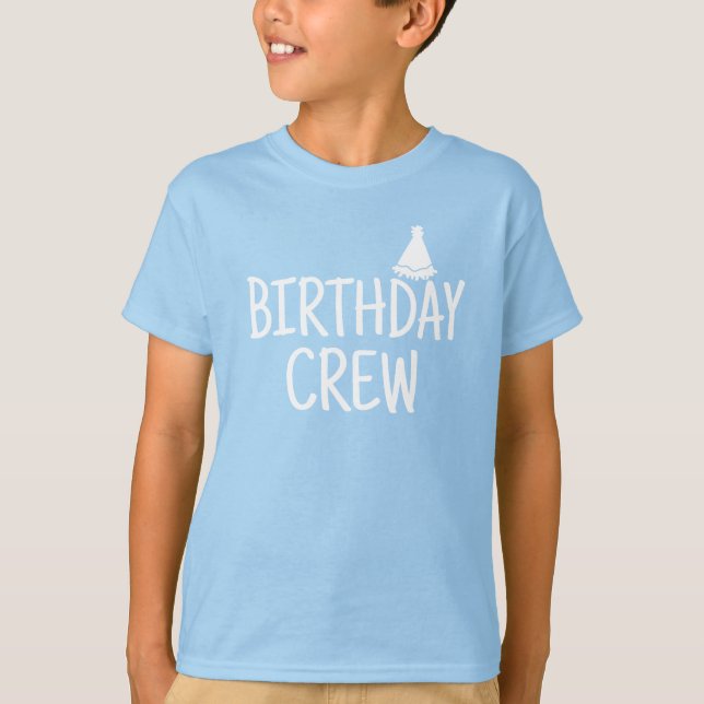 Birthday Crew T-Shirt (Front)