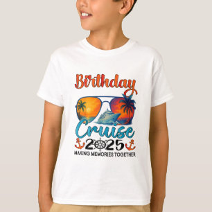 Birthday Cruise 2025 Family Birthday Cruise Groupe T-Shirt