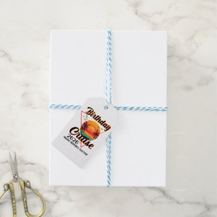 Birthday Cruise 2026 Making Memories Together Gift Tags